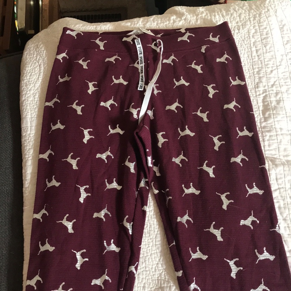 PINK thermal sleepwear pants
